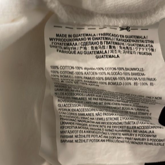 VANS White Longsleeve Tee SzSmall - Picture 11 of 11